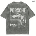 [New Products Arrive With Great Power] 911 GT3RS Unisex Fit Washed T-Shirt Unisex T-Shirts For Summer Outings - Men Tops